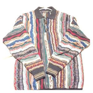 Coogi inspired sweater w/ collar